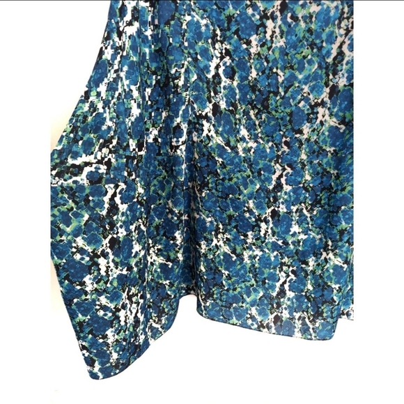 Nwt M MISSONI Graphic Asymmetrical A-line Skirt 6 - Picture 2 of 4